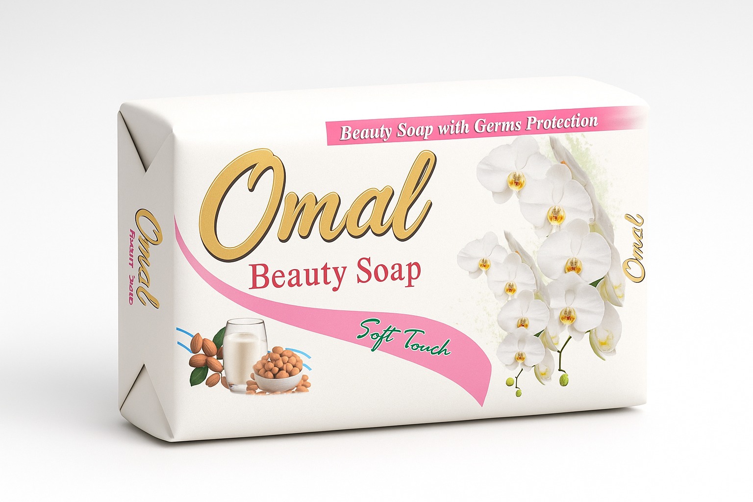 Omal Soap Soft Touch White